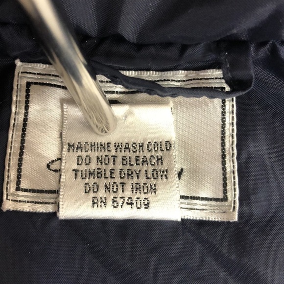 CB Carolina Bay Blue/ Green Rain Jacket Size Large - Picture 6 of 10